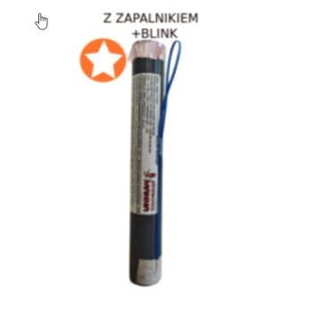 Mina Dymna SM30 Pomarańczowa z Blinkiem i Zapalnikiem
